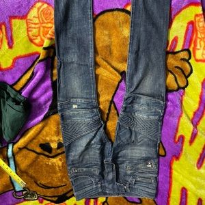 Rare Balmain biker jeans size 28